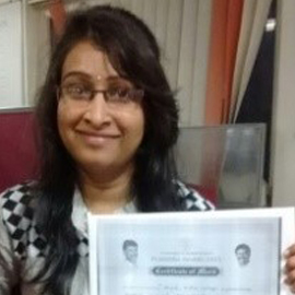 S. Anjali Pratibha awardee