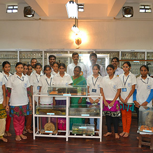 Science students performing practical experiments in the laboratory at KBN College